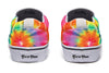 Tye Dye Slip on Shoes Slipons YWF