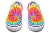 Tye Dye Slip on Shoes Slipons YWF