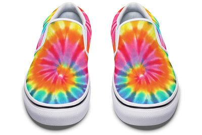 Tye Dye Slip on Shoes Slipons YWF