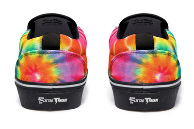 Tye Dye Slip on Shoes Slipons YWF