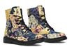 Vintage Flowers Combat Boots Boots YWF