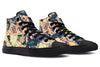 Vintage Flowers High Top Shoes Hightops YWF