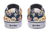 Vintage Flowers Slip on Shoes Slipons Electro Threads