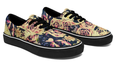 Vintage Flowers Street Vibe Shoes Classicshoes Electro Threads