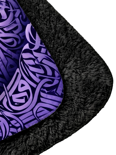 Violet Vortex Blanket Blanket Electro Threads