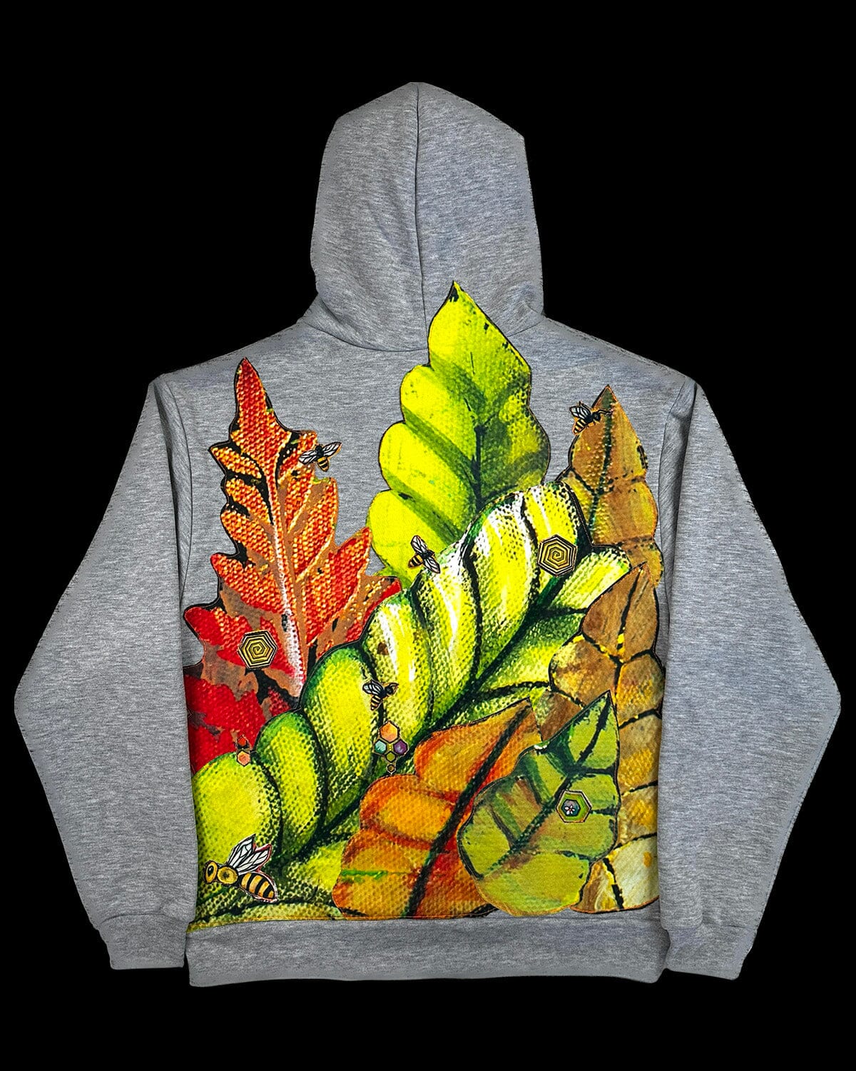 Bee Leaf 1/1 Pullover Hoodies Electro Threads 