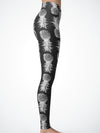 Black and White Pineapple Tights Tights T6
