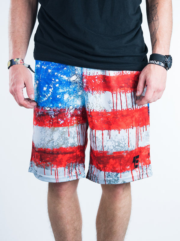 Bleed America Shorts - Electro Threads