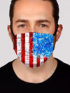 Bleeding America Face Mask Face Masks Electro Threads