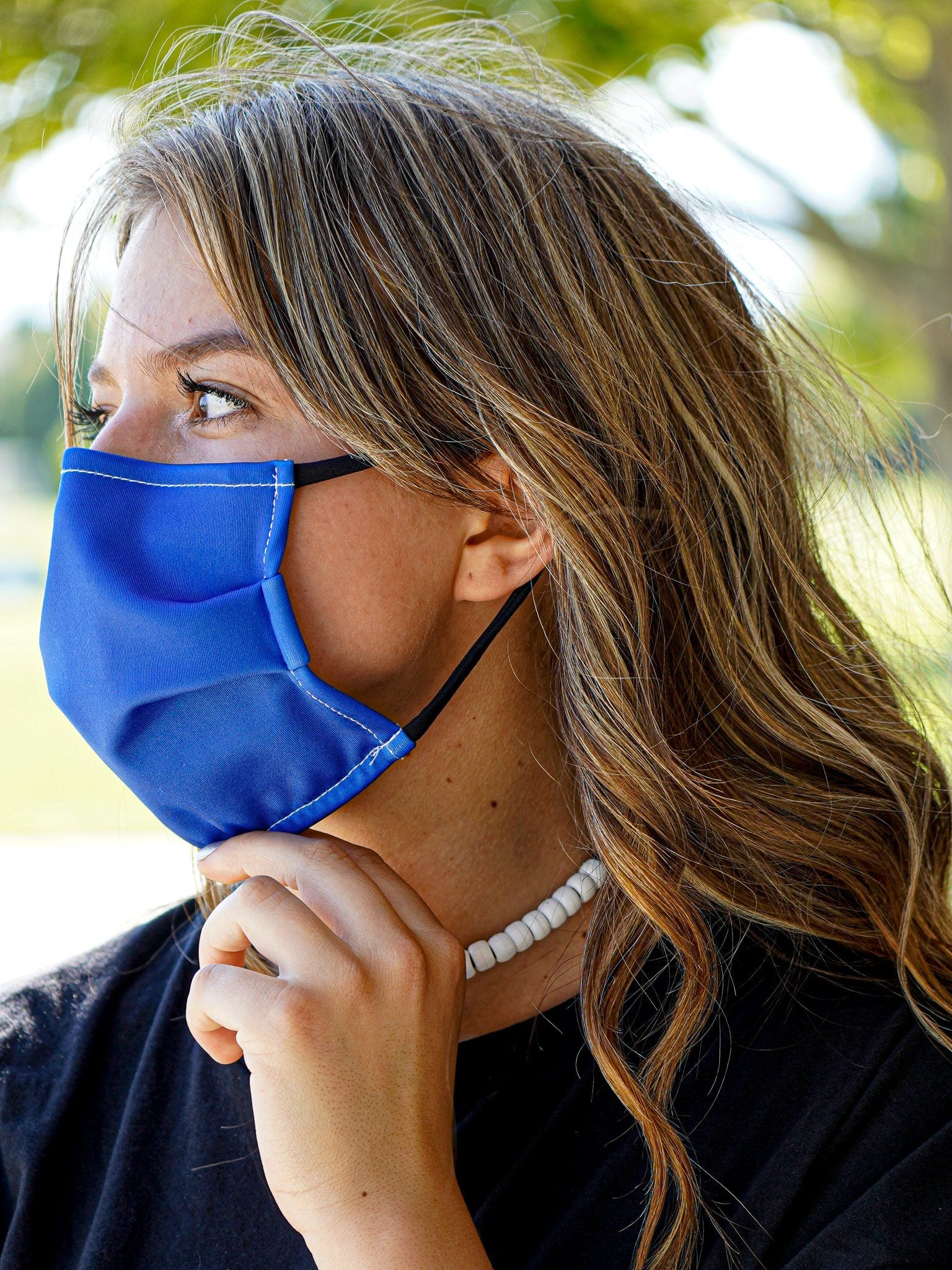 Blue Face Mask Face Masks Electro Threads 