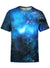 Blue Galaxy Unisex Crew T-Shirts T6 
