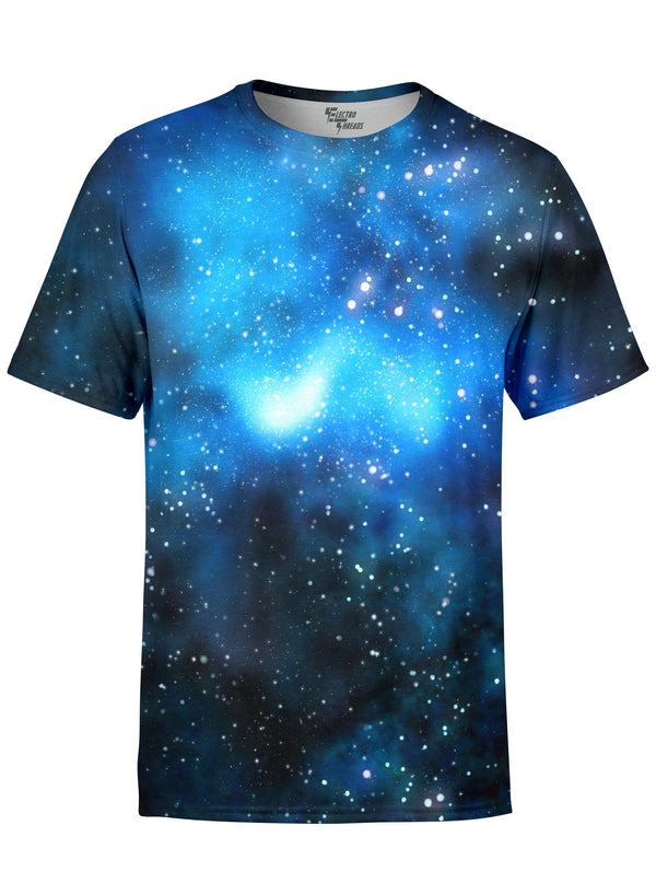 Blue Galaxy Unisex Crew - Electro Threads