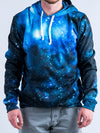 Blue Galaxy Unisex Hoodie Pullover Hoodies T6 XS Blue Pullover Hoodie