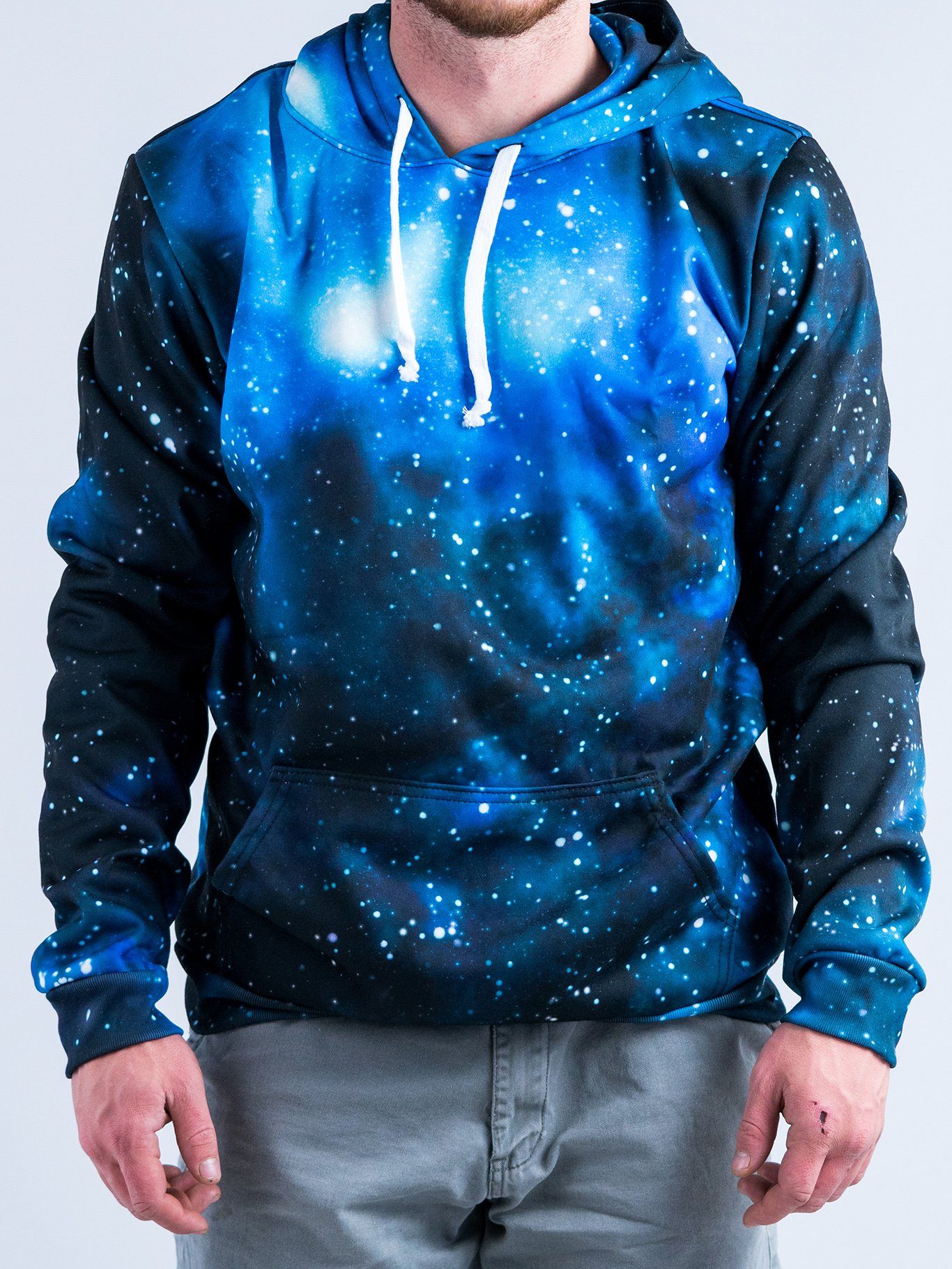 So I bought the scuba hoodie in that pretty galaxy print and ITS