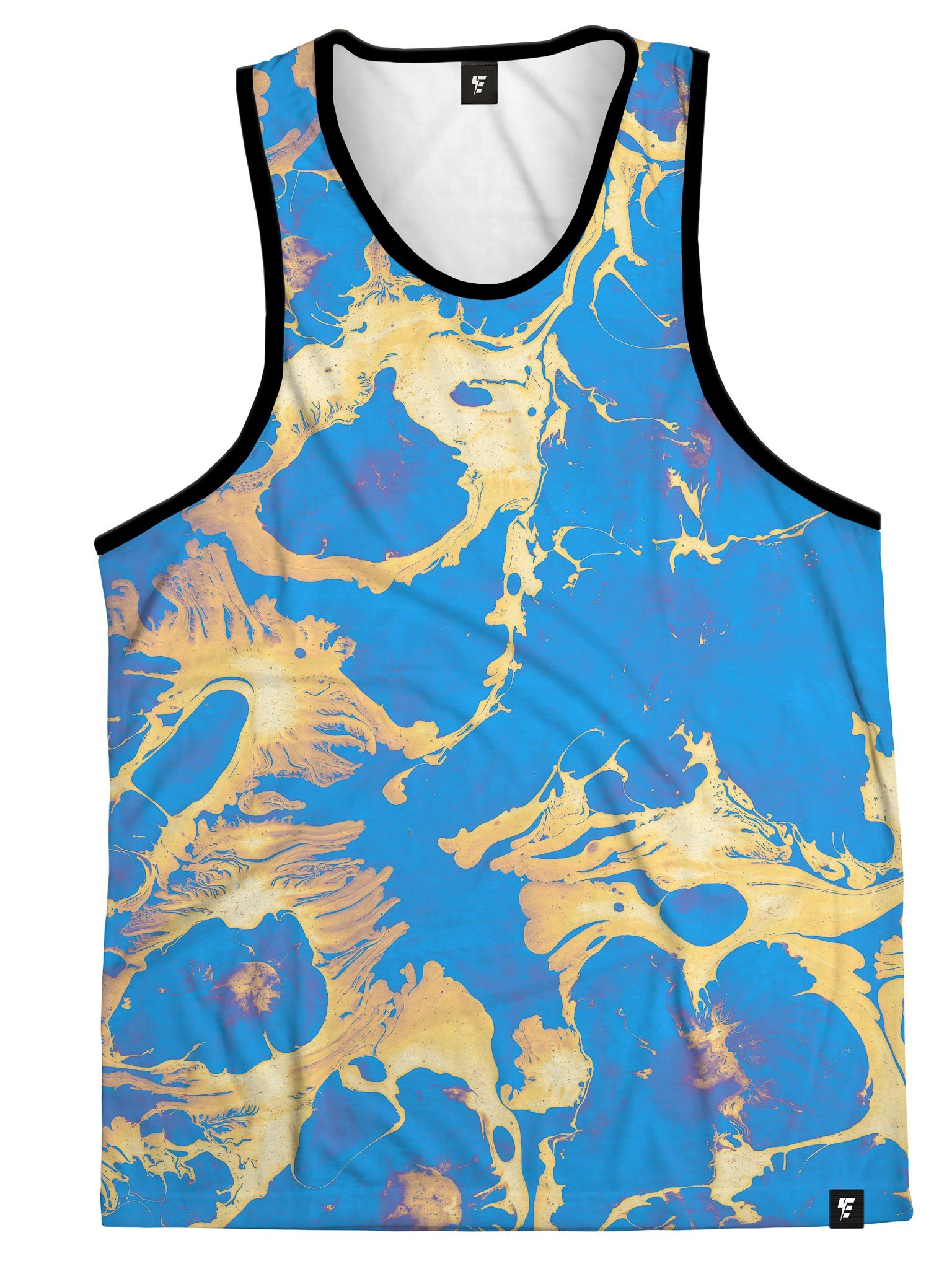 Blue Marble Tank Top Tank Tops Electro Threads 