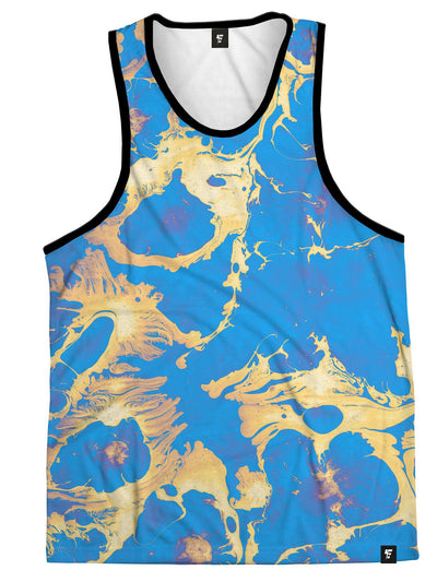 Blue Marble Tank Top Tank Tops Electro Threads