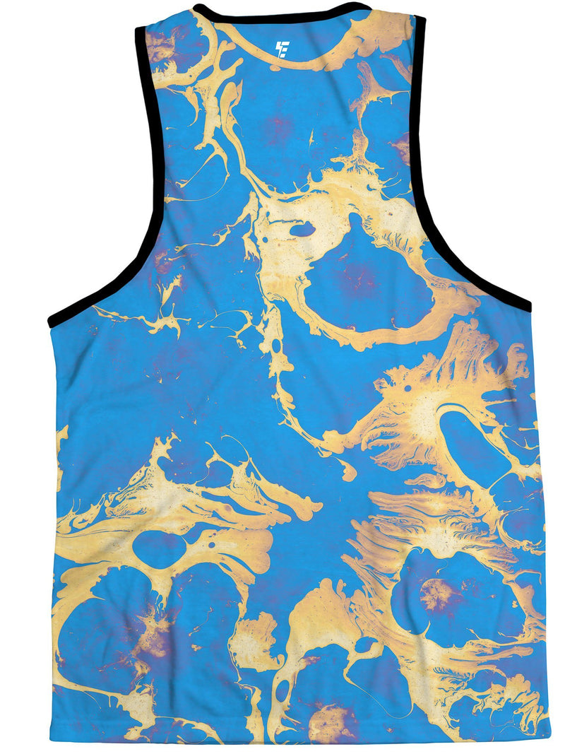 Blue Marble Tank Top Tank Tops Electro Threads 