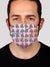 Cherry Skull (Rainbow) Face Mask Face Masks Electro Threads 