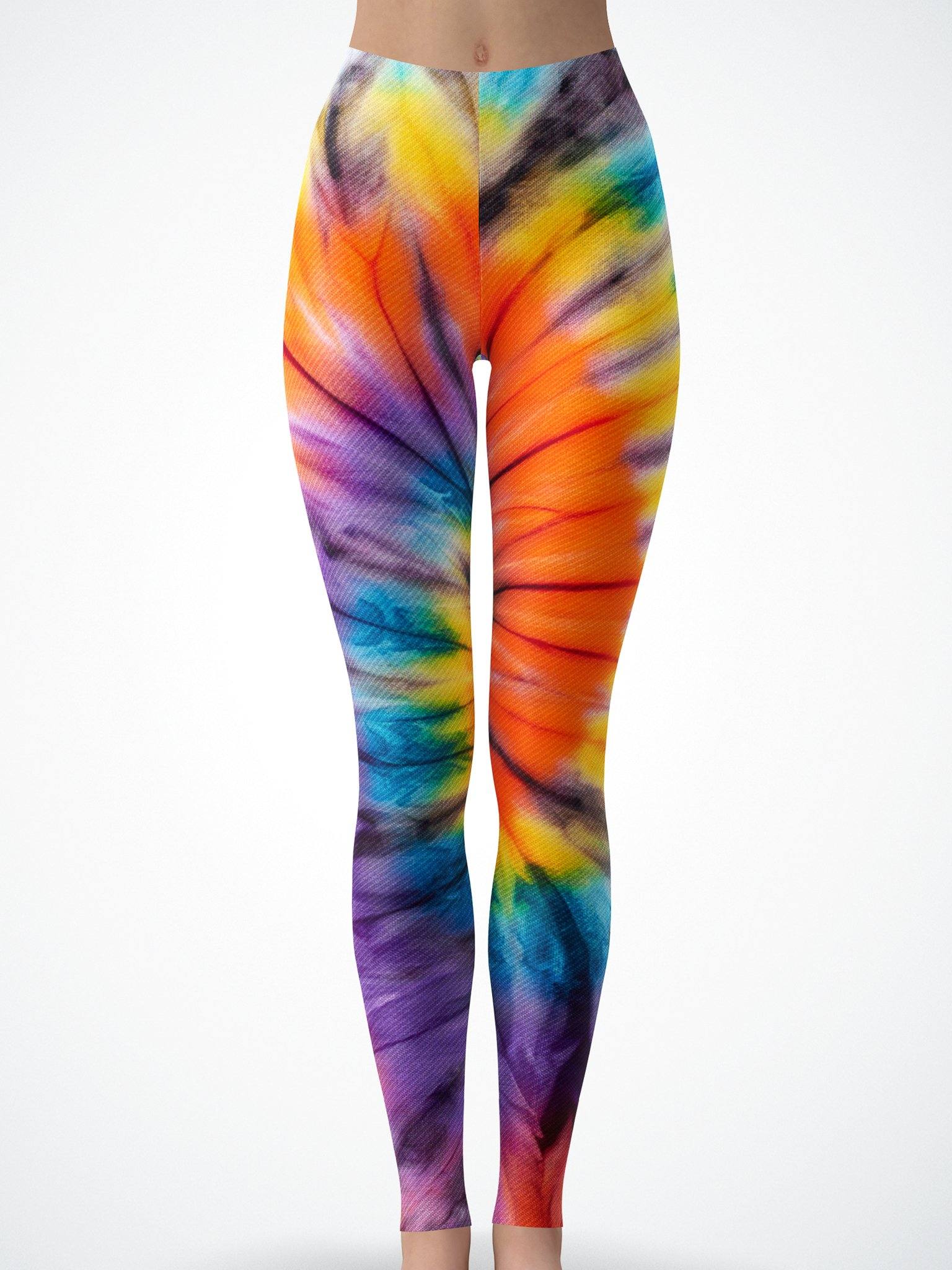 Classic Tie Dye Tights - Electro Threads