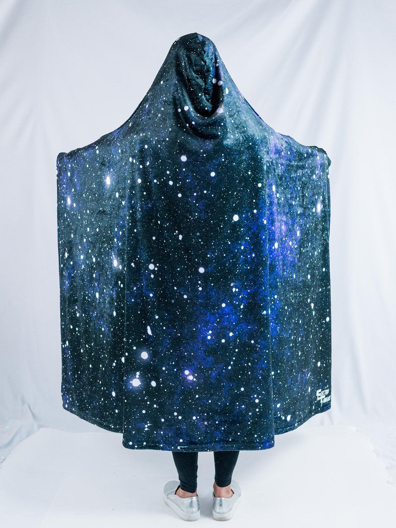 Bright Wave Hooded Blanket