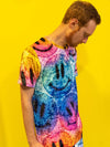 Don't Tell Me To Smile Unisex Crew T-Shirts Electro Threads