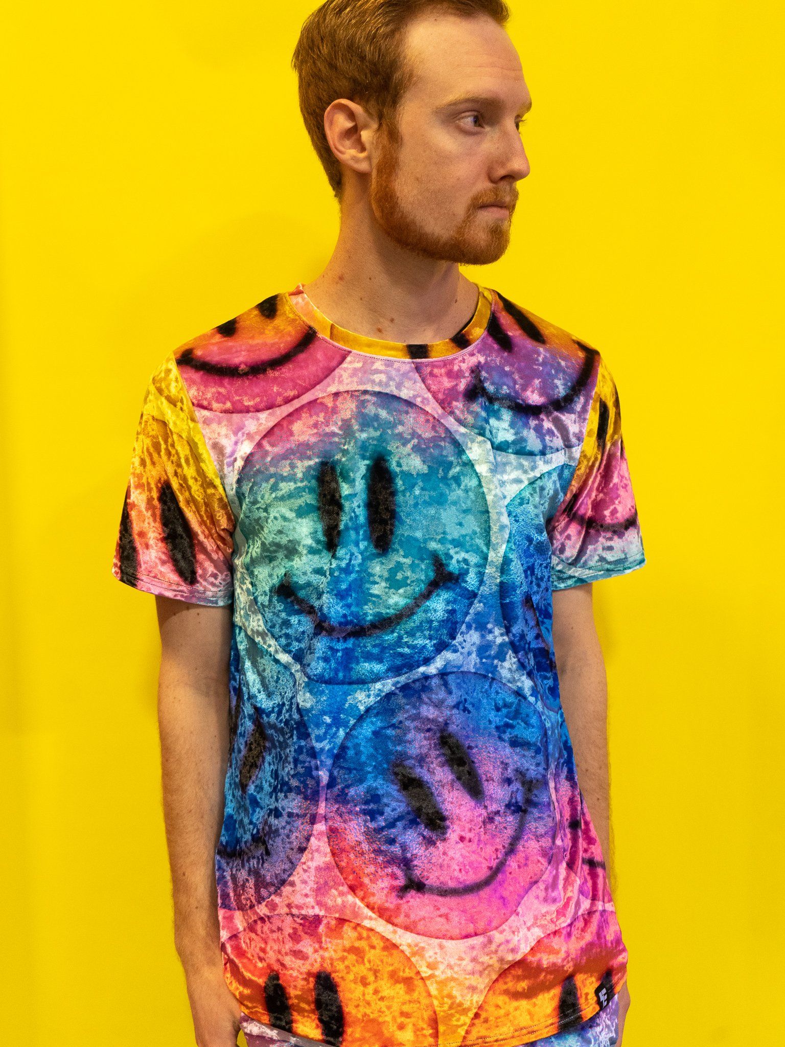 Don't Tell Me To Smile Unisex Crew T-Shirts Electro Threads 