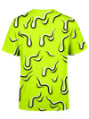 Drippy (Green) Unisex Crew T-Shirts Electro Threads