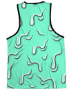 Drippy (Teal) Tank Tank Tops Electro Threads