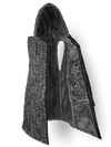 Egyptian Glyphs (Black) Cyber Cloak Cyber Cloak TCG Sleeveless-No Bag XX-Small Cosmic Fur (Grey)