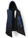 Egyptian Glyphs (Blue) Cyber Cloak Cyber Cloak TCG Sleeveless-No Bag XX-Small Black Sherpa