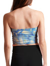Electric Stain Glass (Blue Ice) Tube Top Tube Top Electro Threads