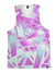Electric Stain Glass (Pink Ice) Unisex Tank Top Tank Tops Electro Threads 