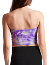 Electric Stain Glass (Purple Ice) Tube Top Tube Top Electro Threads