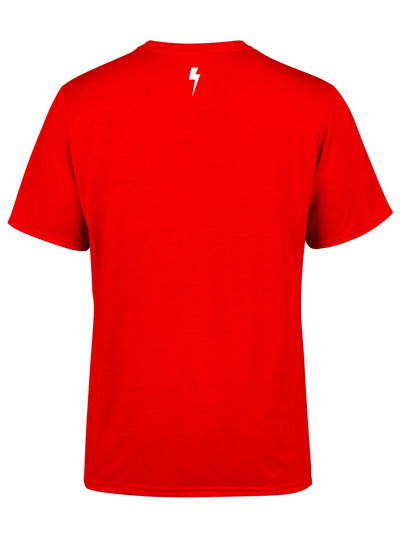 Electro Bolt (Red) Unisex Crew T-Shirts Electro Threads