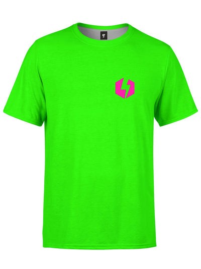 Electro Bolt (Watermelon) Unisex Crew T-Shirts Electro Threads