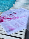 Electro Paint Beach Throw Towel Joshua
