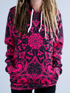 Electro Pink Mandala Unisex Hoodie Pullover Hoodies T6