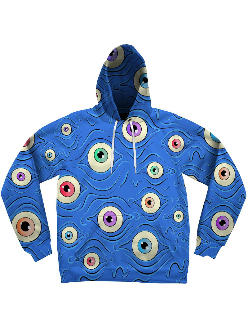 Eyes Unisex Pullover Hoodies Pullover Hoodies Electro Threads 