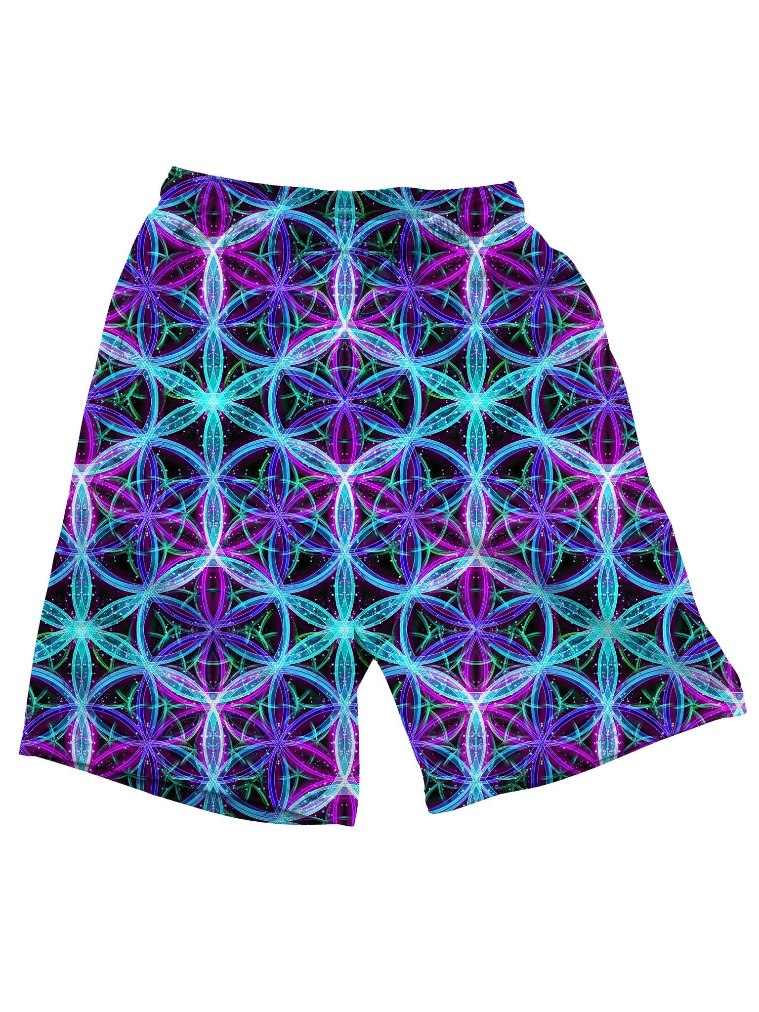 Flower Of Life Shorts Mens Shorts Electro Threads 