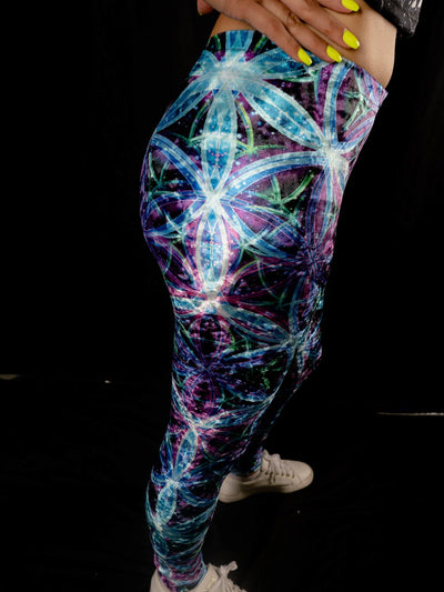 Flower Of Life Tights Tights Electro Threads
