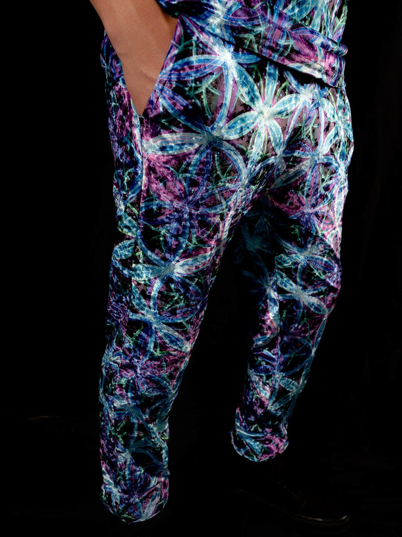 Flower Of Life Unisex Joggers Joggers Electro Threads 