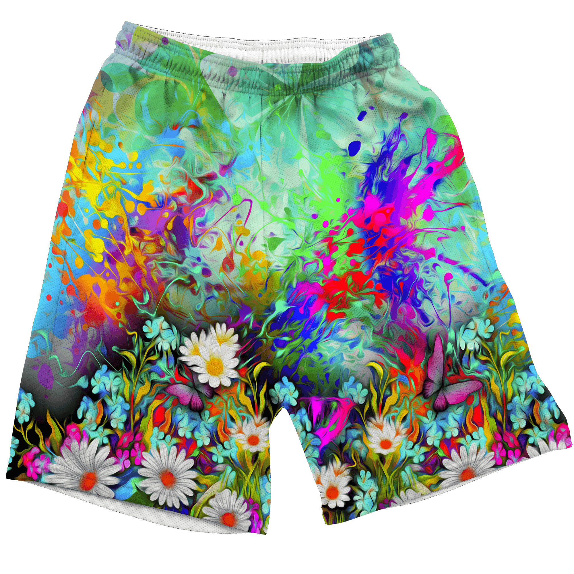 Flower Trip Shorts Mens Shorts T6 
