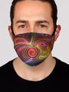 Fractal Cosmos 1 Face Mask Face Masks Electro Threads