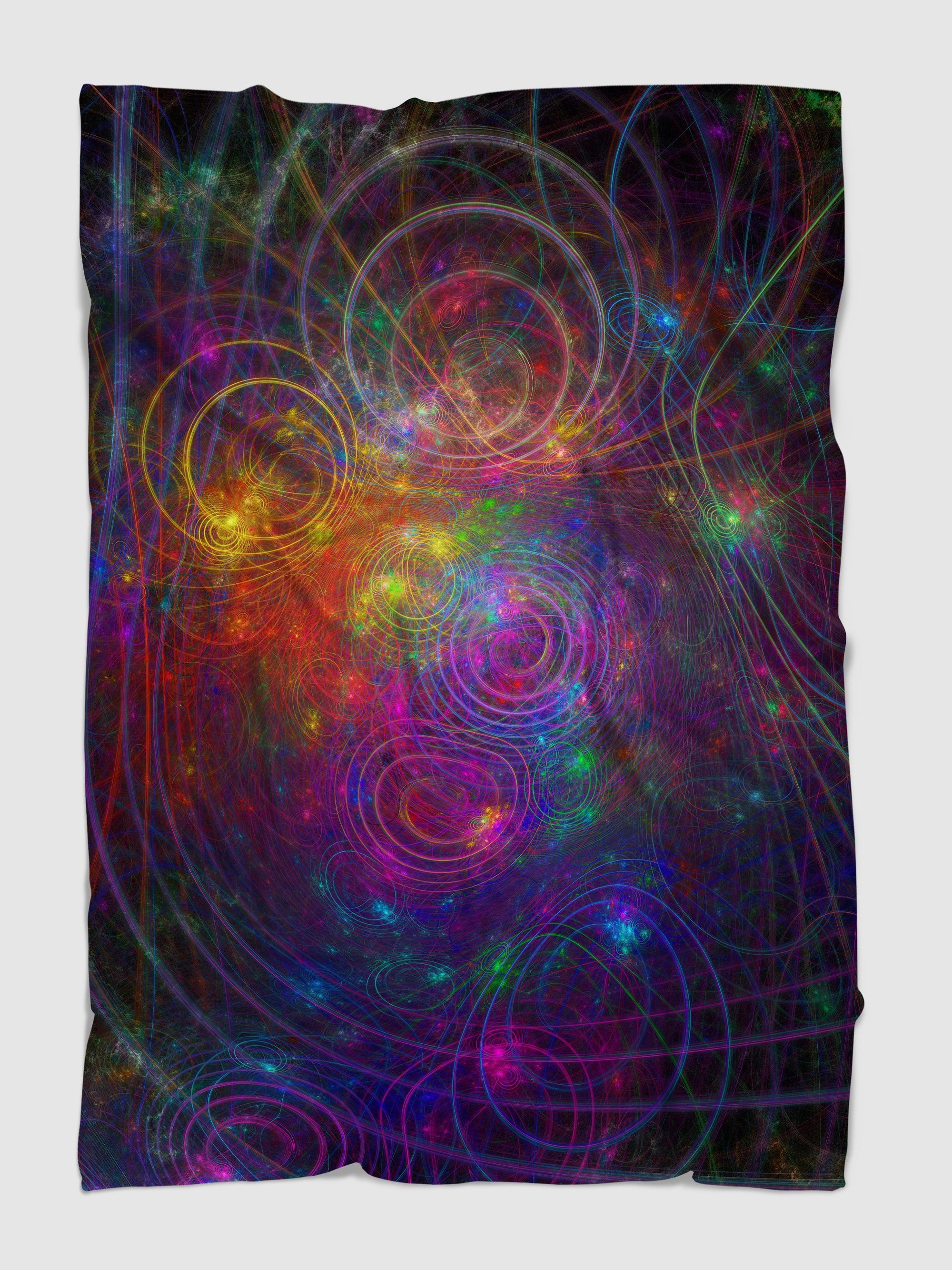 Fractal Cosmos Blanket Blanket Electro Threads 