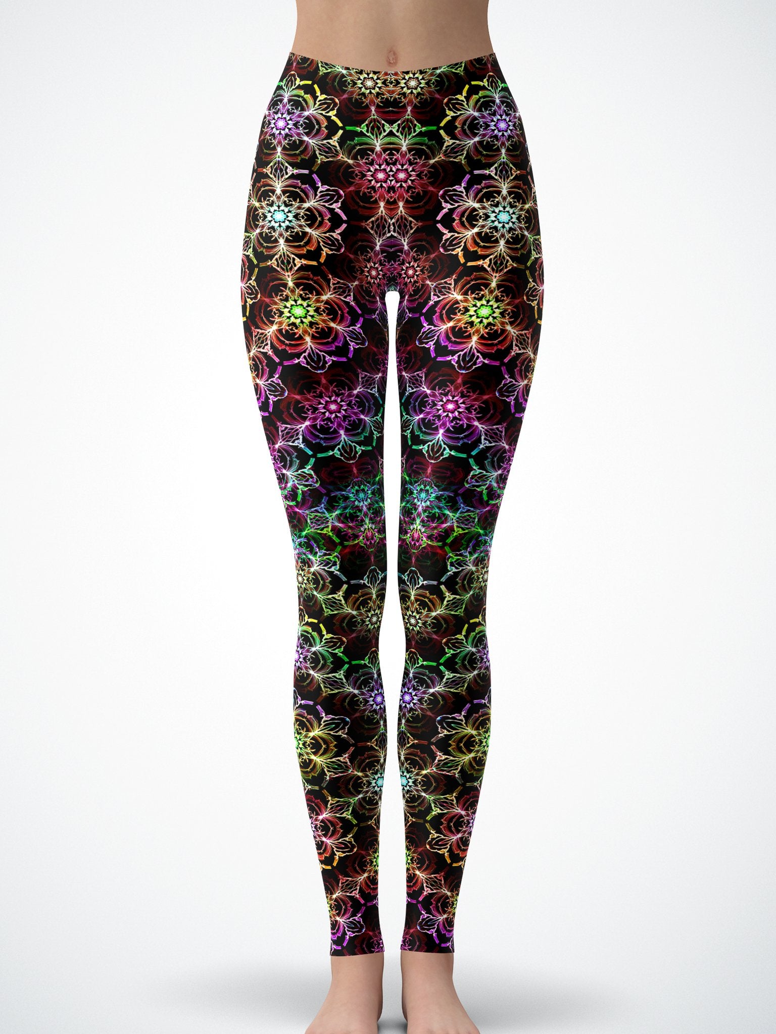 Alone In Kyoto Yoga Pants - Electro Threads