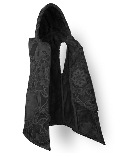 Galactic Dark Rose Cyber Cloak Cyber Cloak TCG Sleeveless-No Bag XX-Small Black Sherpa