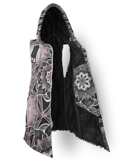 Galactic Rose Cyber Cloak Cyber Cloak TCG Sleeveless-No Bag XX-Small Black Sherpa