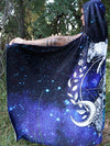 Galaxy Fox Hooded Blanket Hooded Blanket Electro Threads