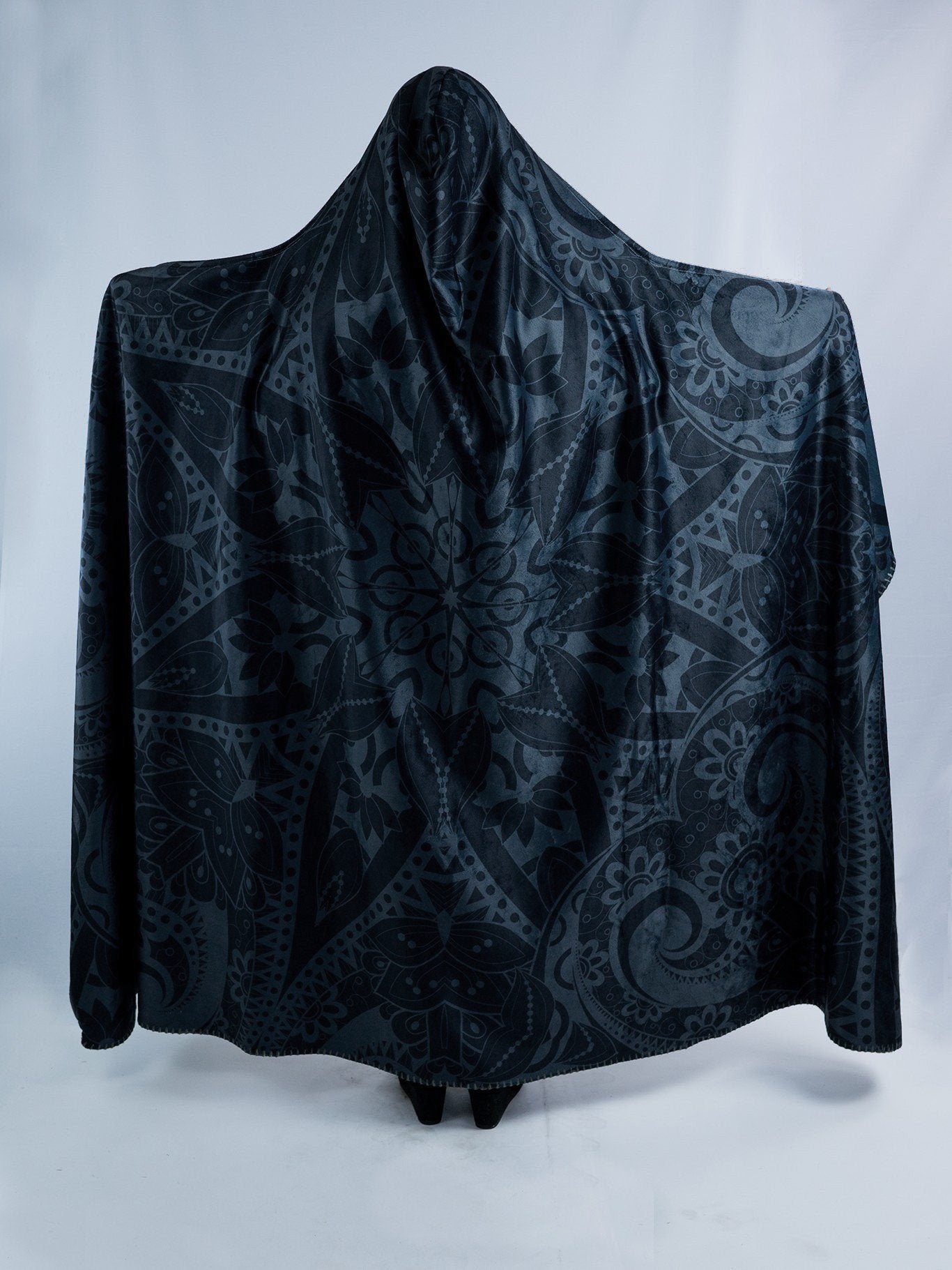Ghost Mandala Hooded Blanket Hooded Blanket Electro Threads 
