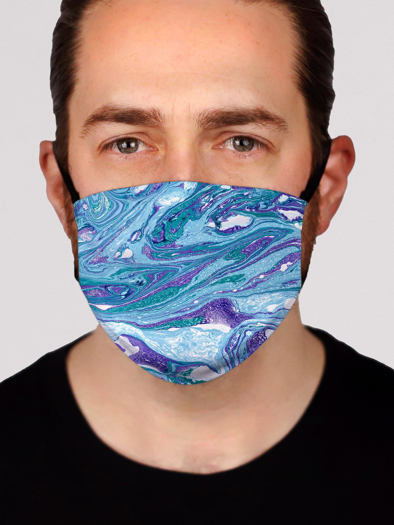 Glacier Face Mask Face Masks Electro Threads 